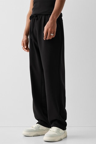 Pantaloni casual - Nero