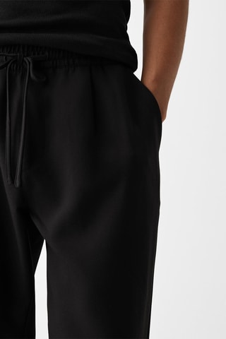 Pantaloni casual - Nero