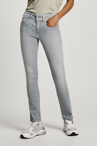 Jeans slim - Grigio chiaro