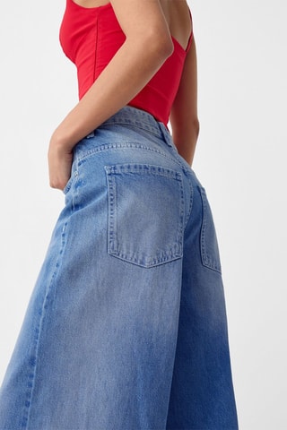 Jeans wide legs - Blu