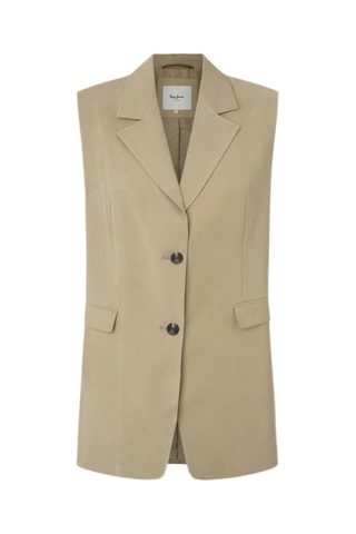 Giacca senza maniche Adele - Beige