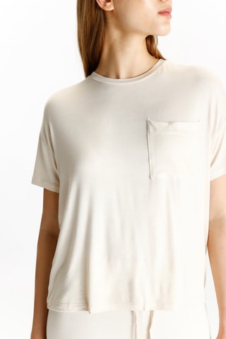 T-shirt pigiama - Beige