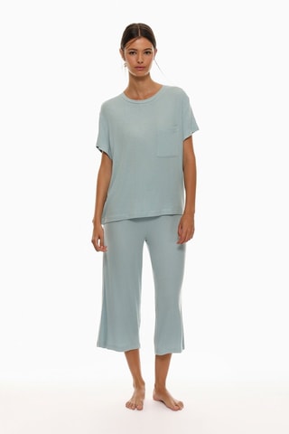 T-shirt pigiama - Verde acqua