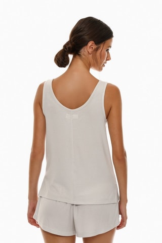 Canotta pigiama - Beige