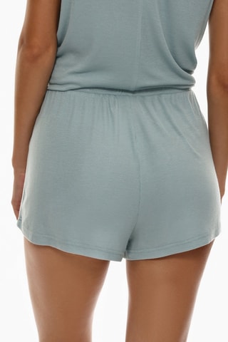 Shorts pigiama - Verde acqua