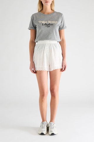 Short de pyjama - Blanc