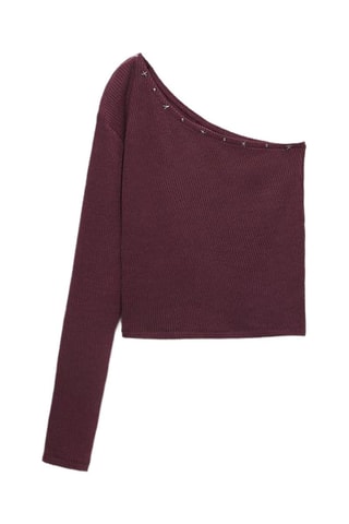 Top asimmetrico - Bordeaux