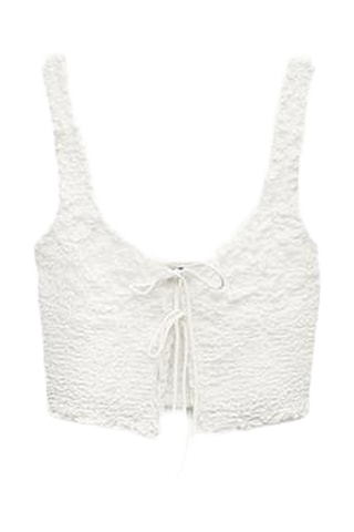 Crop top - Blanc