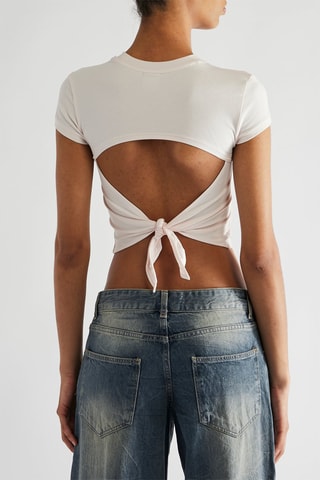 Crop top - Rose clair