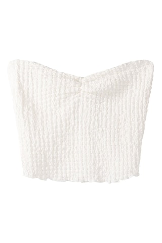 Crop top bustier - Ecru