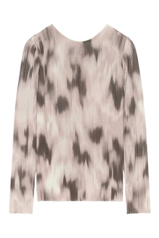 Top tie and dye - Vert foncé et rose