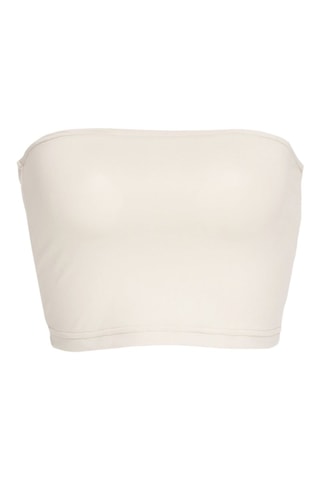 Crop top bustier - Blanc