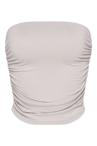 Crop top bustier - Blanc