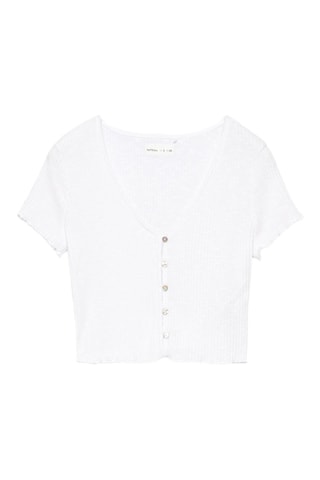 Crop top - Blanc