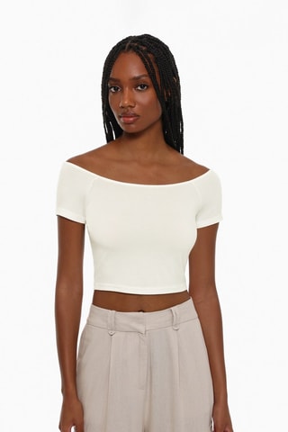 Crop top - Bianco