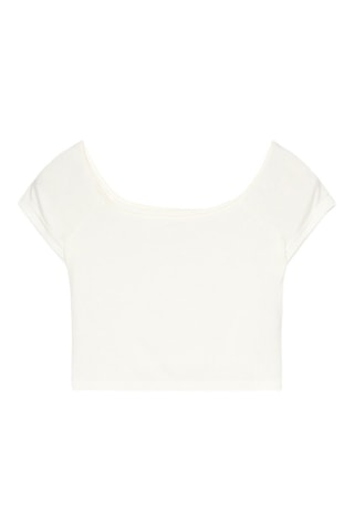 Crop top - Bianco