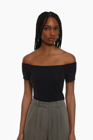 Crop top - Nero