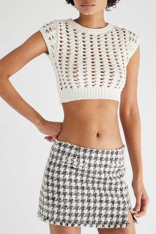 Crop top - Ecru