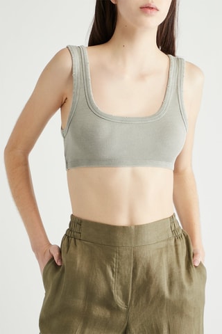 Crop top - Grigio scuro