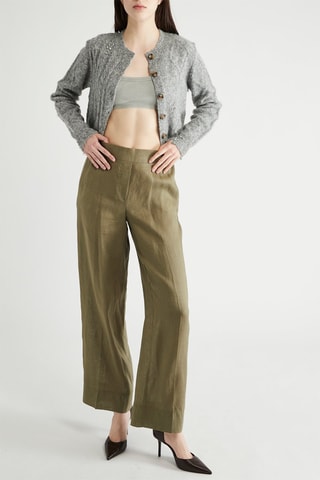 Crop top - Grigio scuro