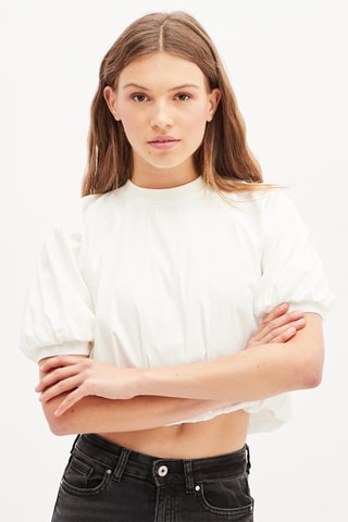 Crop top - Blanc