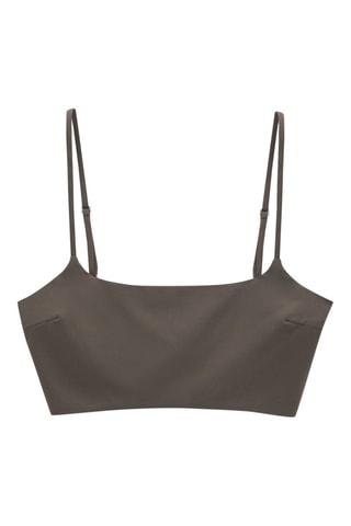 Crop top - Marrone