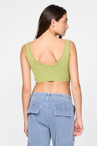 Crop top - Vert clair