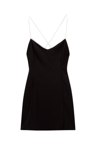 Abito taglio dritto - Nero