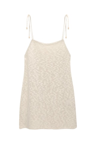 Abito a trapezio - Beige