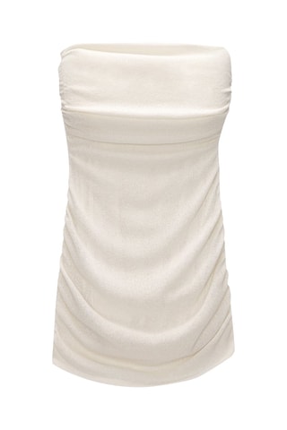 Abito bustier - Panna