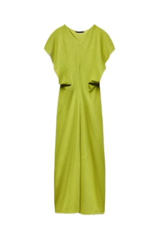 Robe droite - Vert fluo
