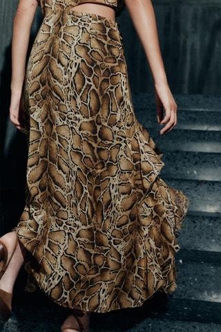 Abito midi - Marrone