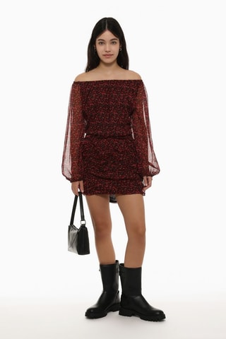 Robe droit - Bordeaux