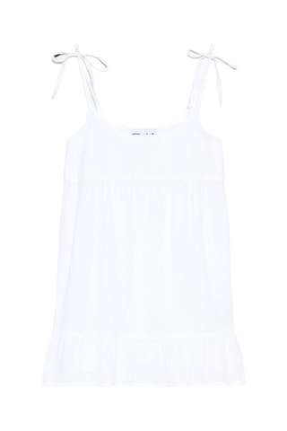 Abito a trapezio - Bianco