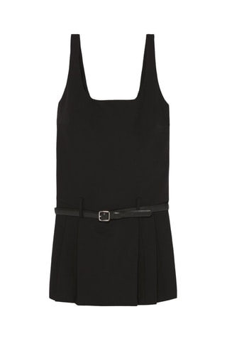 Abito a trapezio - Nero