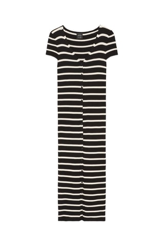 Abito taglio dritto - Nero