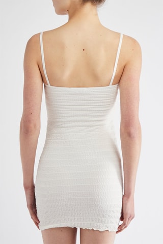 Robe fourreau - Blanc