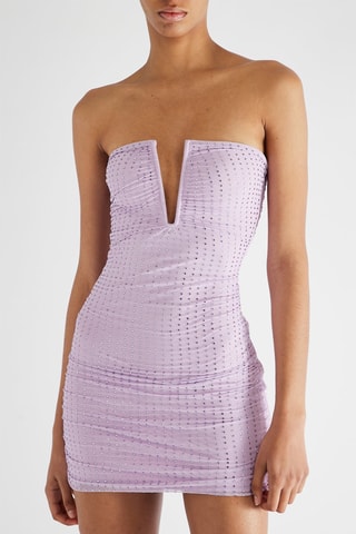 Robe bustier - Violet