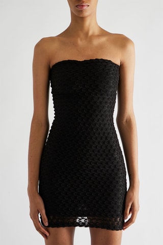 Abito bustier - Nero