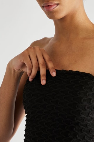 Abito bustier - Nero