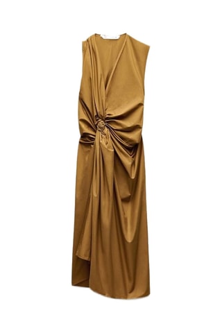 Robe longue - Moutarde