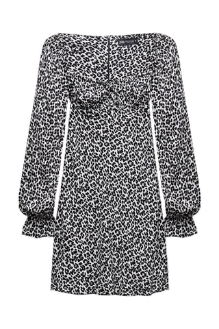 Abito taglio dritto - Nero e bianco