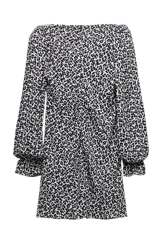 Abito taglio dritto - Nero e bianco