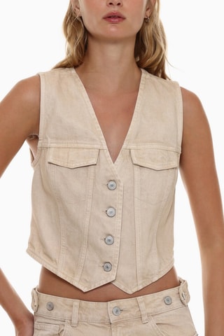 Gilet de costume - Beige