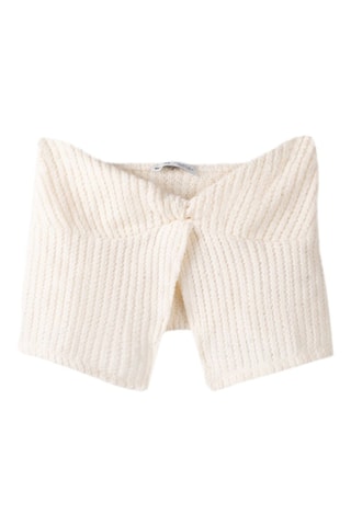 Crop top bustier - Beige
