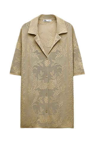 Chemisier oversize - Beige