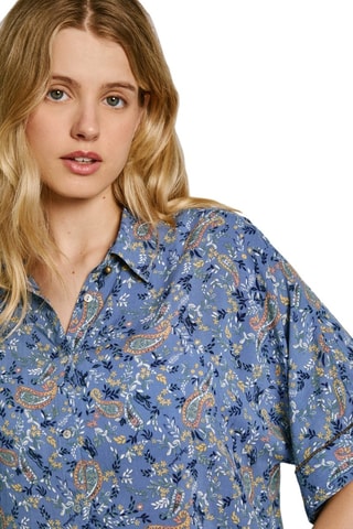 Chemisier Mery - Bleu marine