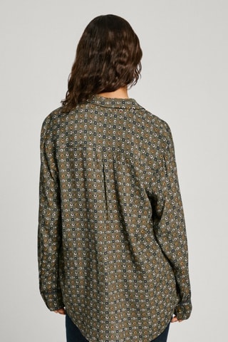 Chemisier Salomy - Vert olive