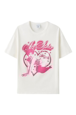 T-shirt Ice Spice - Bianco