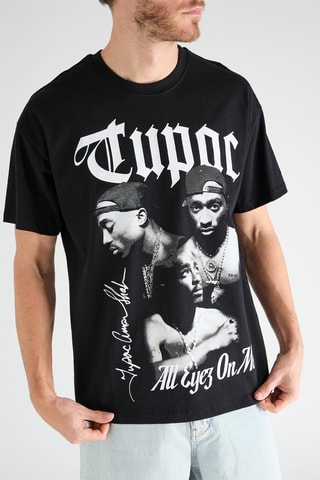 T-shirt Tupac - Nero